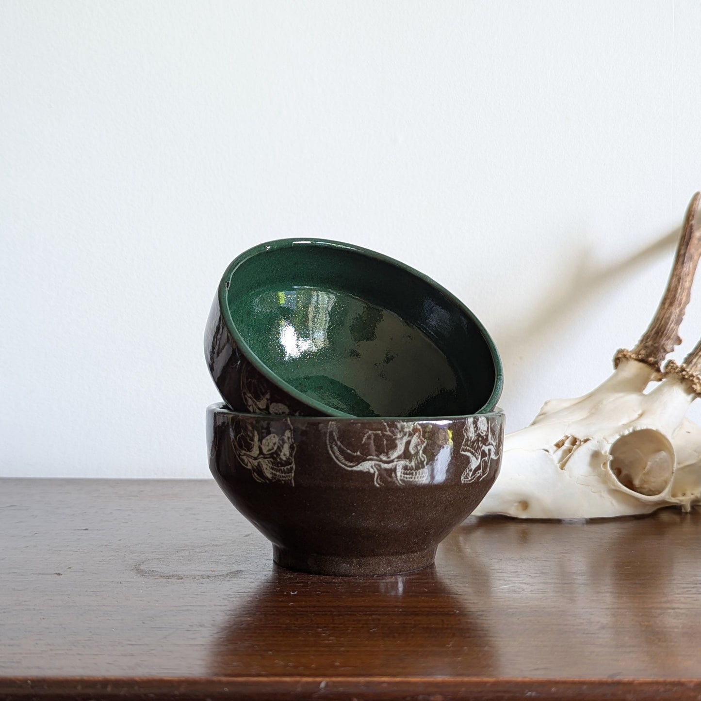 Skully Bowl - Forest Green