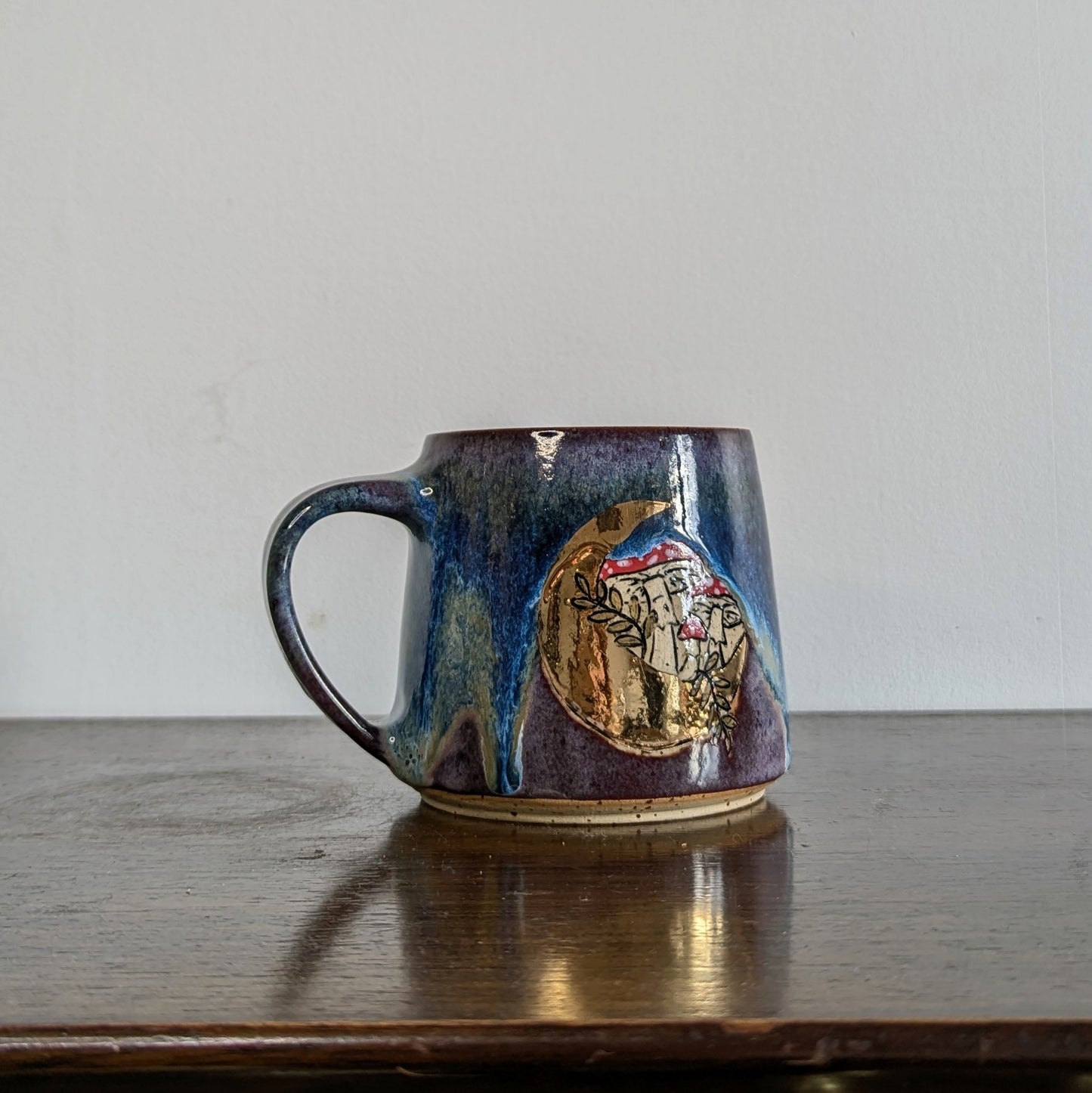 Mushroom Moon Mug - Stardust