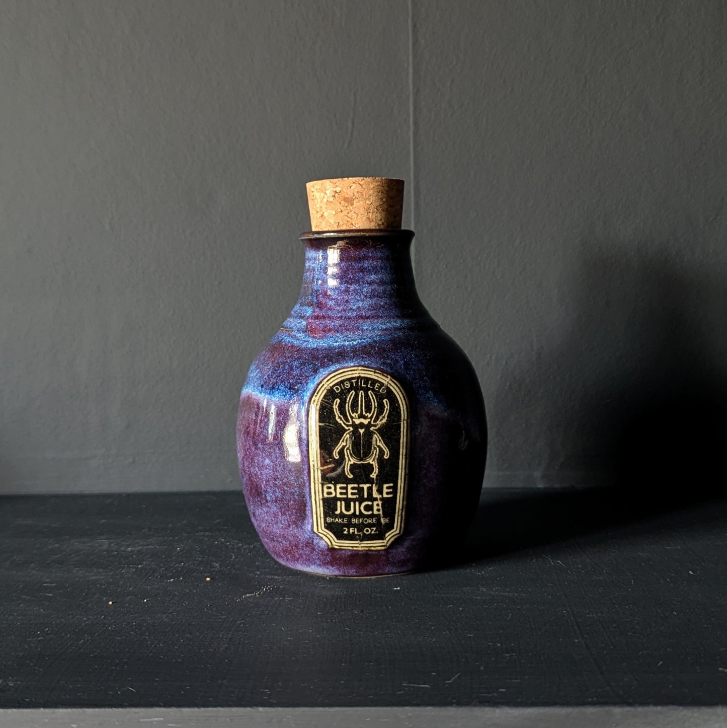 Beetle Juice Potion Bottle