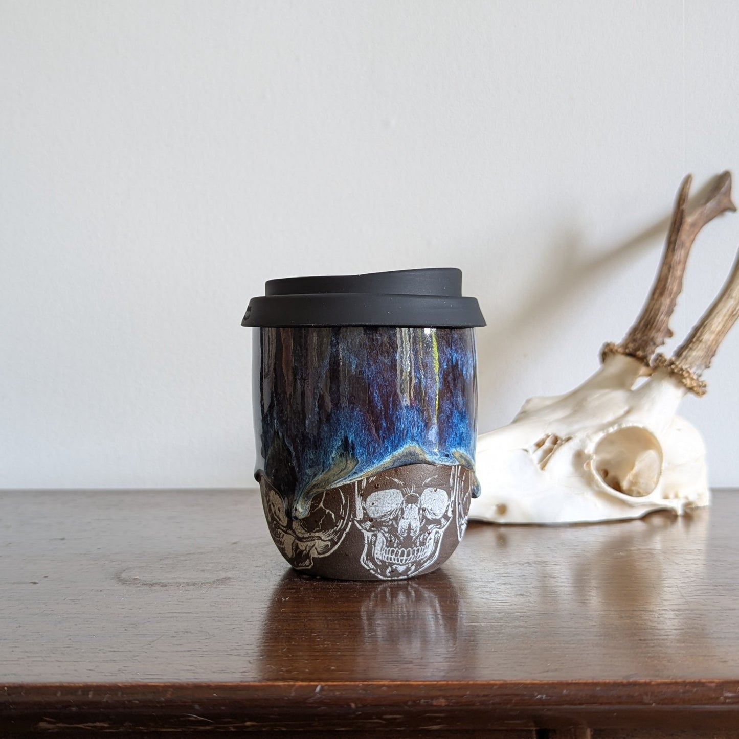 Skully Travel Mug - Midnight