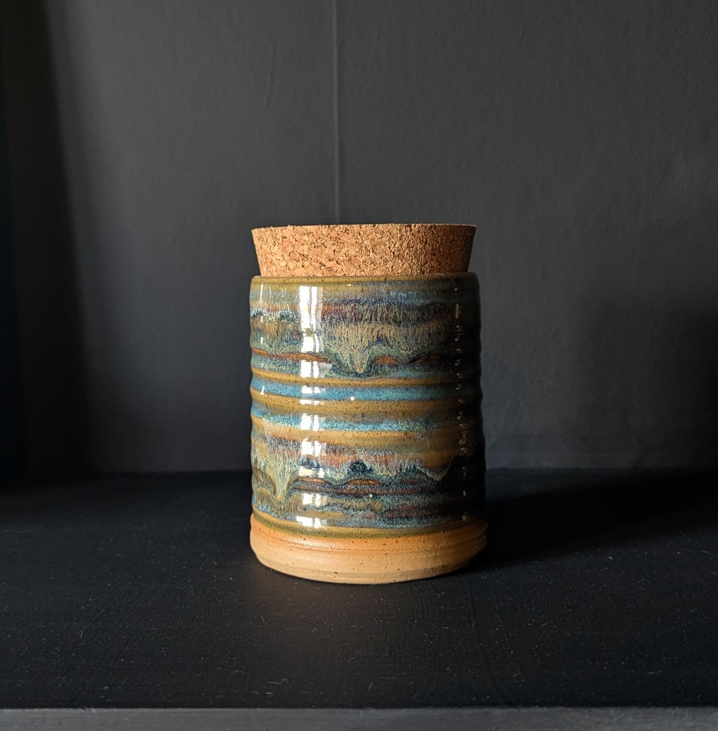 Small Jar - Lochside glaze
