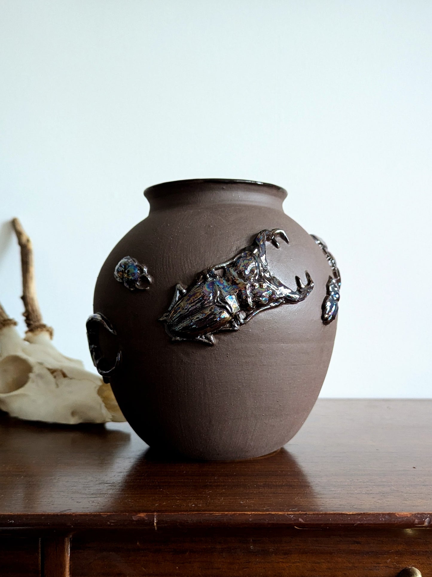 Beetle Parade Vase B