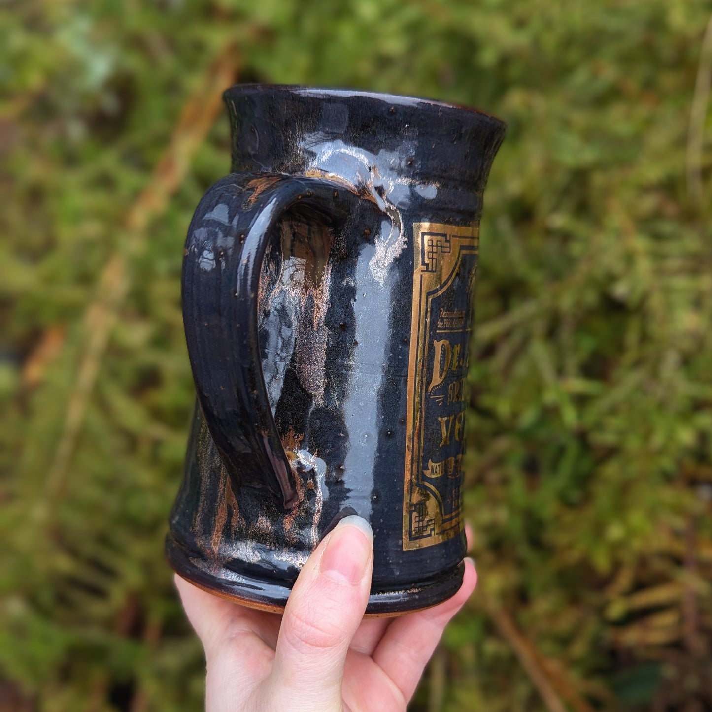 Gold Spider Venom Tankard Mug