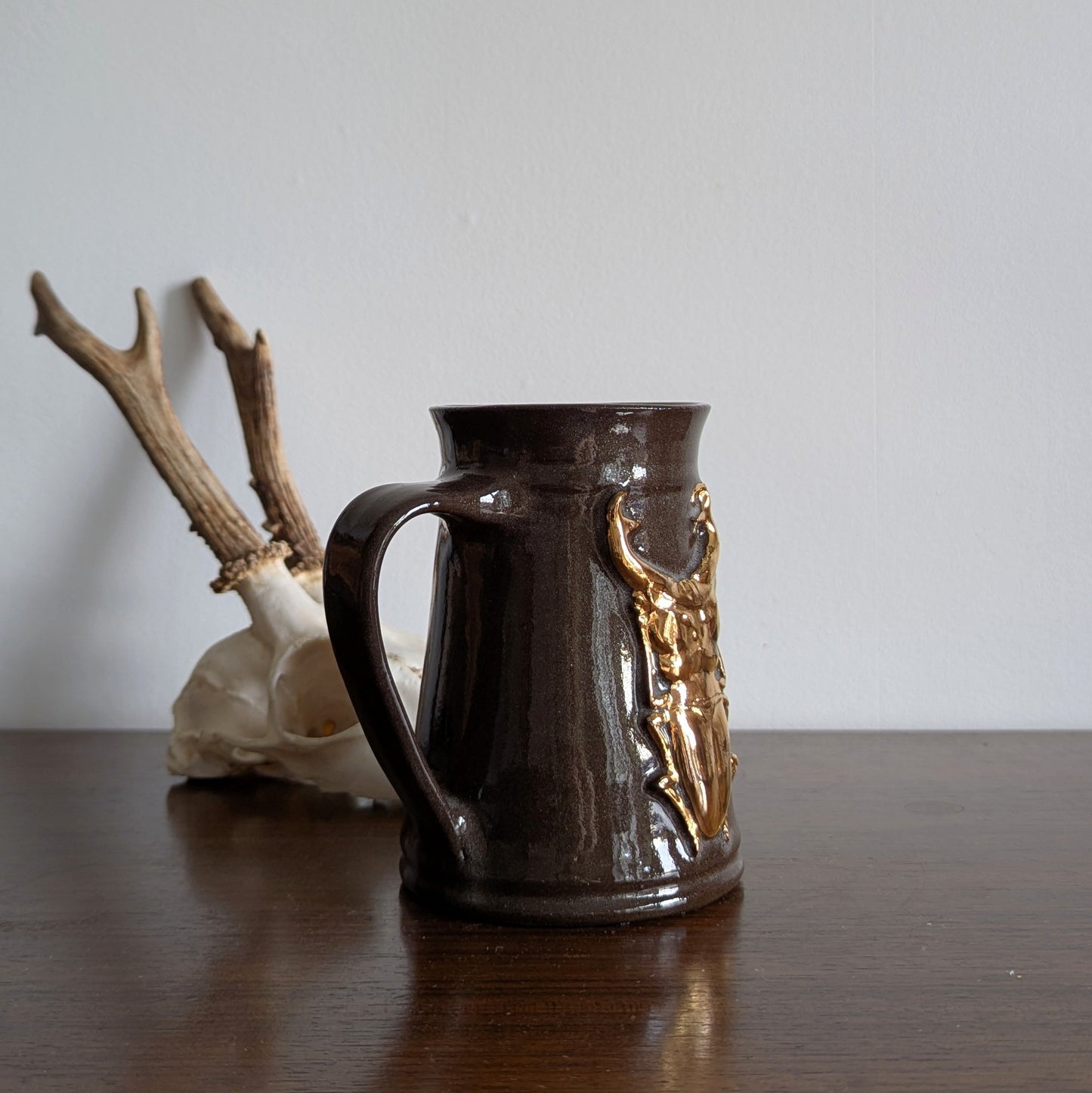 Gold Beetle Tankard - B