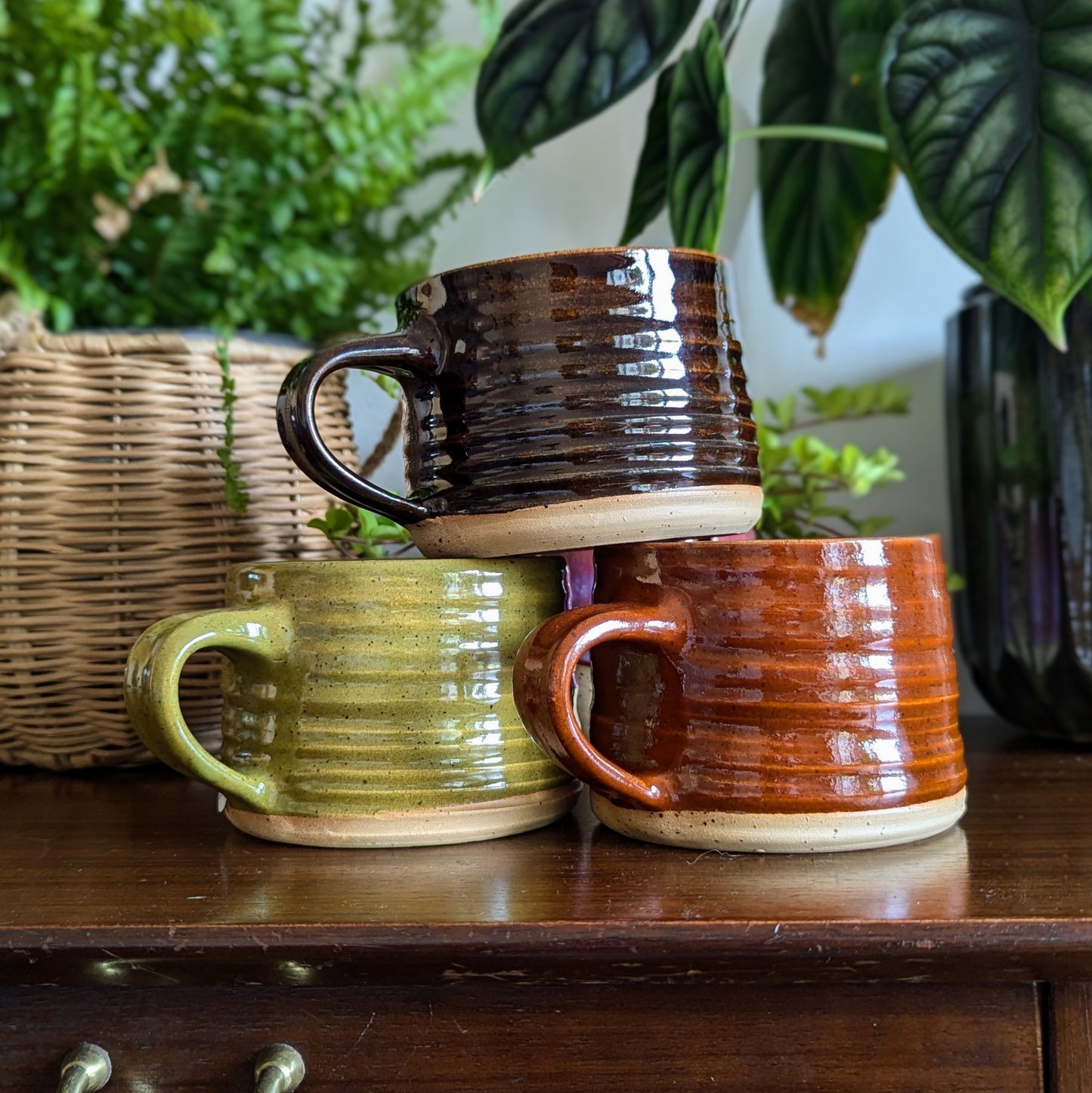 Pumpkin Textured Mug