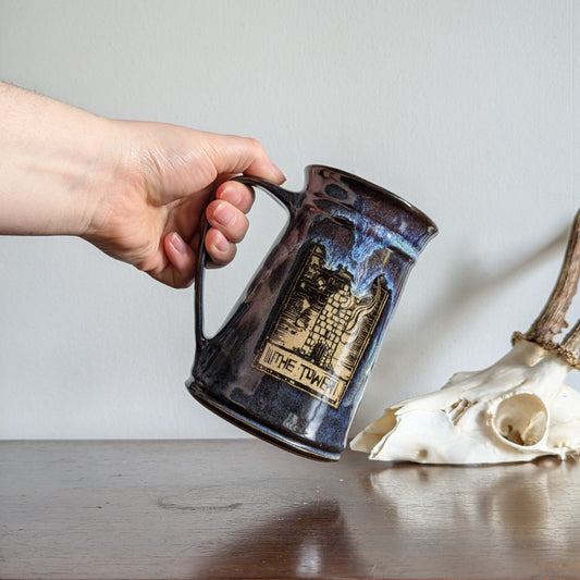 The Tower Tarot Tankard