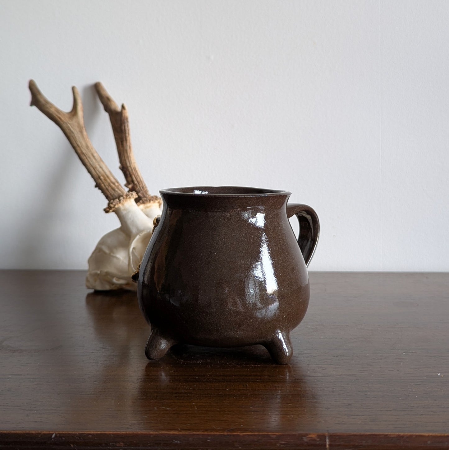 Gold Beetle Cauldron Mug - A