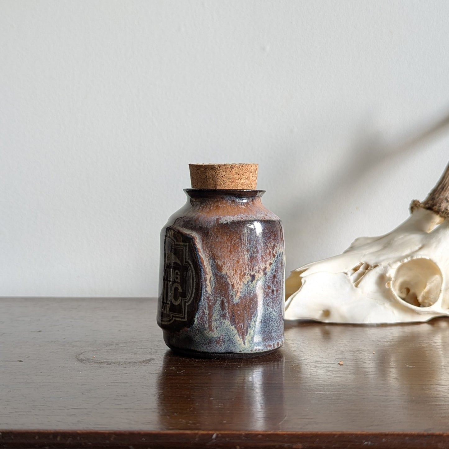 Small Batwing Tonic Potion Bottle